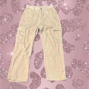 SHEIN tan cargo pants